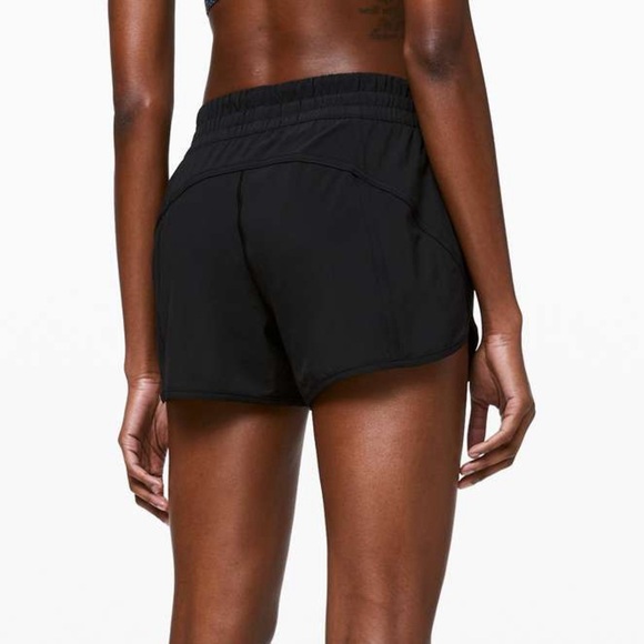 Lululemon Tracker Short V *4" Black SZ 4 - Picture 2 of 7